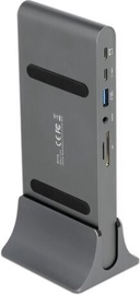 Jungčių stotelė Delock USB Type-C™ DP 1.4 Docking Station Triple 4K Display