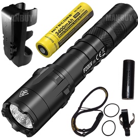 Taskulamp Nitecore P20UV V2, 0.32 W, IP68