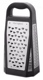 Microplane Elite Five Blade Four Sided Box Grater Black