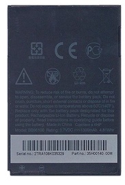 Батарейка HTC, Li-ion, 1300 мАч