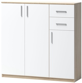 Komoda WIPMEB Tatris 06 Sonoma Oak/White