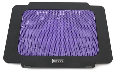 Omega Laptop Cooling Pad 9\˜-17'' Black/Violet