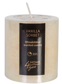 Home4you Candle Vanilla Sorbert D6.8xH7.2cm