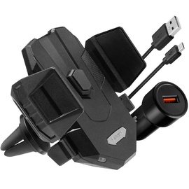 Telefona turētājs Spigen X35w Air Vent Car Mount With Wireless Charger Black