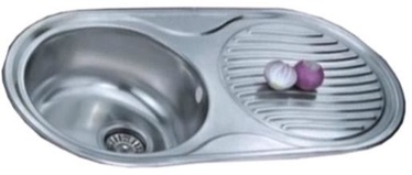 Tredi DM-8444 Stainless Steel Right 840x440mm
