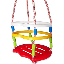 Dārza krēsls Kimet Kids Swing, daudzkrāsaina