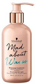 Plaukų kondicionierius Schwarzkopf Mad About Waves Windswept Conditioner, 250 ml