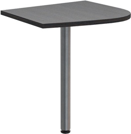 Skyland Offix New OKD 64 Table Extension 58x64x2.5cm Left Dark Wood