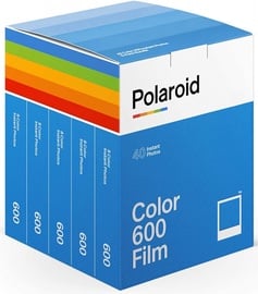 Foto lente Polaroid Color 600 Film, 40 gab.