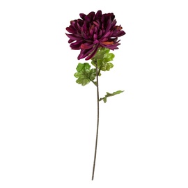 Искусственный цветок хризантем, фиолетовый, 710 мм