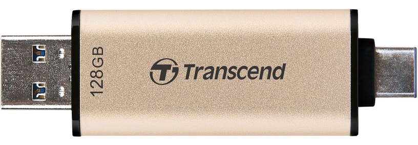 USB zibatmiņa Transcend JetFlash 930C, zelta, 512 GB