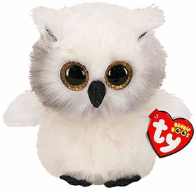 Mīkstā rotaļlieta TY Beanie Boos Austin Owl, 24 cm