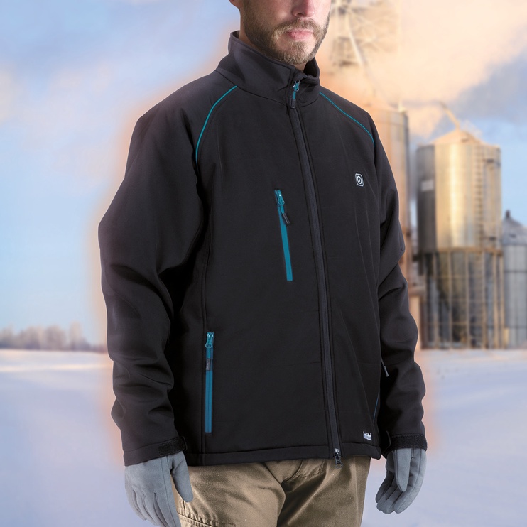 Рабочая куртка Makita DCJ205ZM, черный, полиэстер, M размер