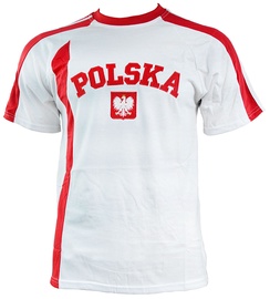 Футболка Marba Sport Poland Replica Cotton T-shirt White XXXL