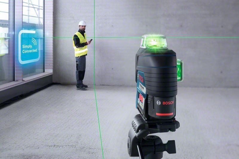 Нивелир Bosch Laser GLL 3-80 CG, зеленый