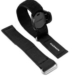 Tālvadības pults siksniņa Garmin Fabric Wrist Strap, melna