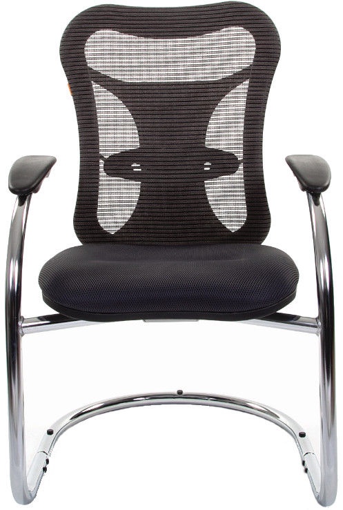 Стул для посетителей Chairman 426 TW-12, серый, 49 см x 66 см x 100 см