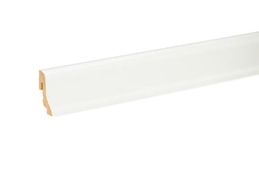 Grīdlīste 551701 FU18L, 240 cm x 3.85 cm x 1.85 cm, balta