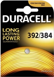 Baterijas Duracell, D392/384, 1 gab.