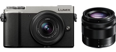 Panasonic LUMIX DC-GX9WE + 12-32 mm + 35-100 mm Black/Silver