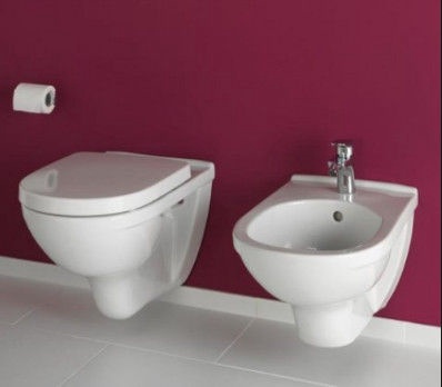 WC-pott, seinapealne Villeroy & Boch O.Novo, kaanega, 360 mm x 560 mm