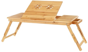 Zole Songmics Laptop Desk Bamboo 89x35x29cm