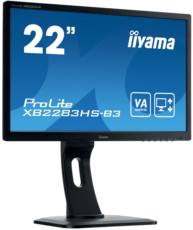 Monitorius Iiyama XB2283HS-B3, 21.5", 4 ms