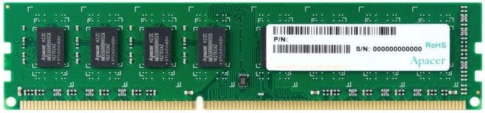 Operatīvā atmiņa (RAM) Apacer AU02GFA60CAQBGC, DDR3, 2 GB, 1600 MHz