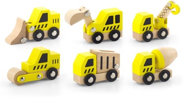 Rotaļlietu figūriņa Viga Construction Vehicles Set 6pcs 50541