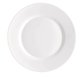 Desserttaldrik, 20 cm, valge