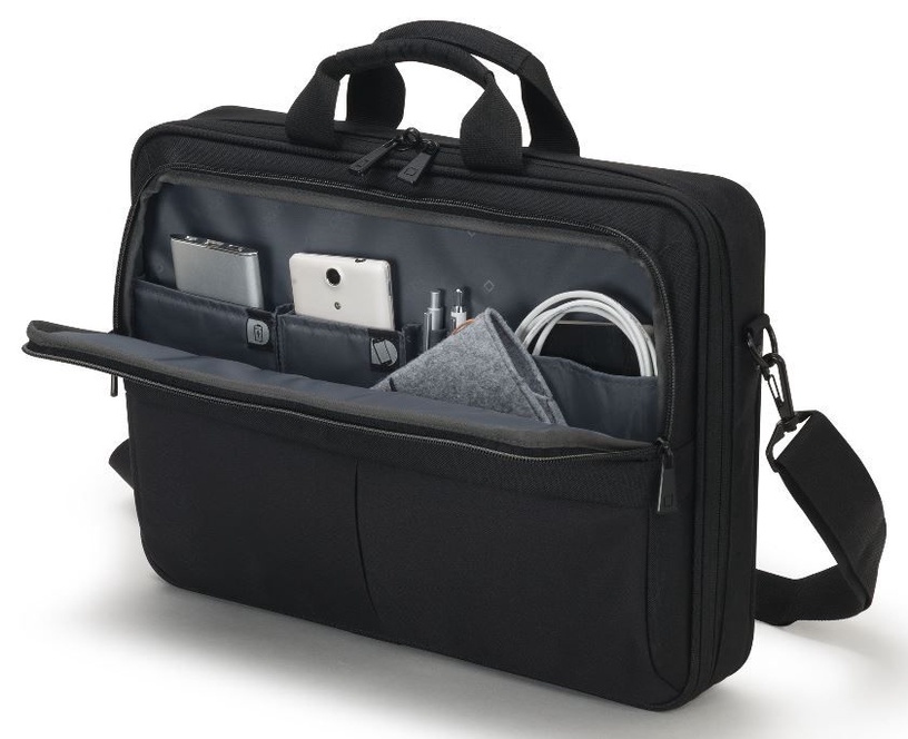 Nešiojamų kompiuterių krepšys Dicota Notebook Case, juoda, 14"