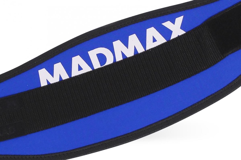 Sunkiosios atletikos diržas Mad Max, mėlyna