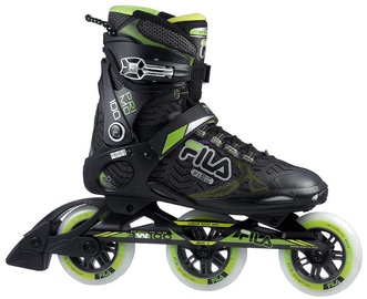 Ролики Fila Primo 100 Black/Green, 45.5