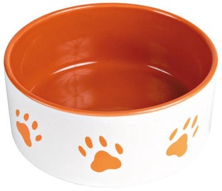 Trixie Bowl With Paw Print 12cm