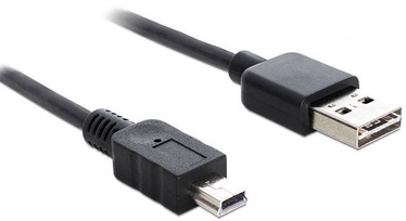 Delock Cable USB / USB-mini Black 1m