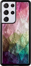 Чехол iKins Water Flower Back Case For Samsung Galaxy S21 Ultra, черный