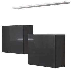 ASM Switch SB I Hanging Cabinet/Shelf Set Graphite/White Matt