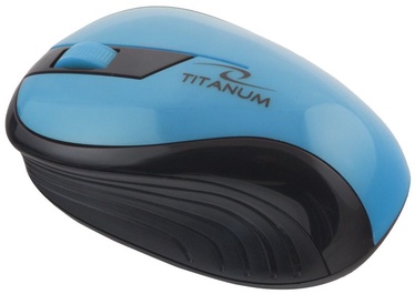 Esperanza Titanum Rainbow TM114 Mouse Black/Turquise