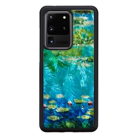 Чехол для телефона iKins Water Lilies Back Case For Samsung Galaxy S20 Ultra, Samsung Galaxy S20 Ultra, черный