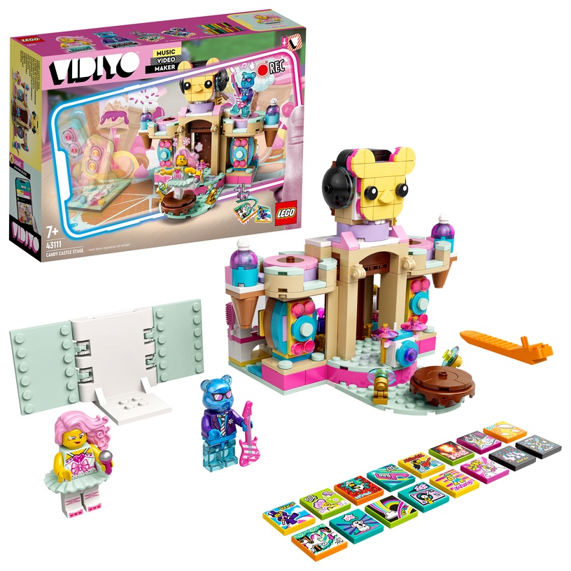 Konstruktor LEGO VIDIYO Candy Castle Stage 43111, 344 tk