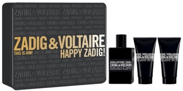 Zadig & Voltaire This Is Him! 50ml EDT + 2x50ml Shower Gel