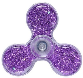 Setty Liquid & Shine Elements Filled Hand Spinner Purple