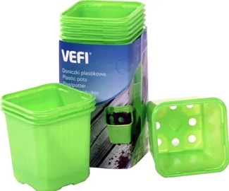 Pods dēstiem plastmasas gaiši zaļš 6x6, 30gb