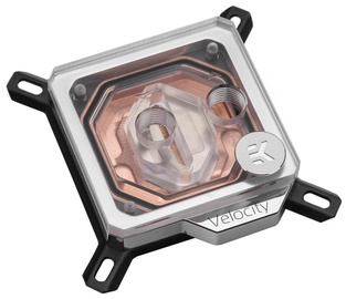 EK Water Blocks CPU Water Block EK-Velocity Intel Copper/Plexi