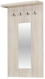 Bodzio Clothes Hanger With Mirror Amadis Latte