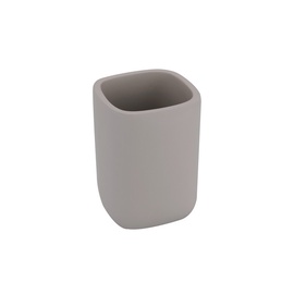 Stiklinė dantų šepetėliams BPO-2781C, pilka