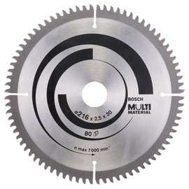 Disks ripzāģa Stac.216x30x80 Multi Mat.