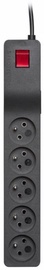 Lestar Surge Protector Black 5 Outlet 5m