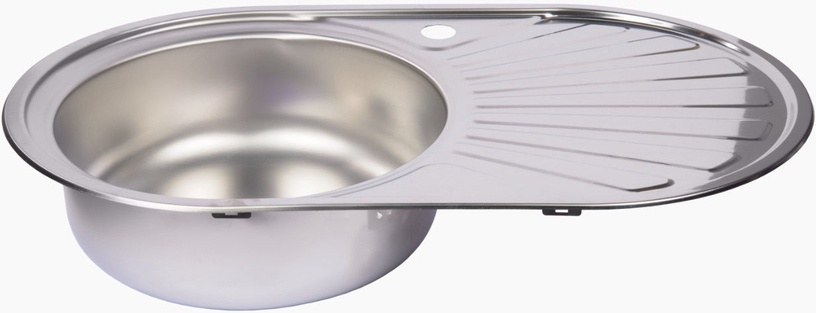 Кухонная раковина Diana, нержавеющая сталь, 74 см x 74 см x 45 см