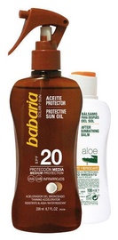 Babaria Coconut Protective Sun Oil SPF20 200ml + After Sunbathing Balm 100ml
